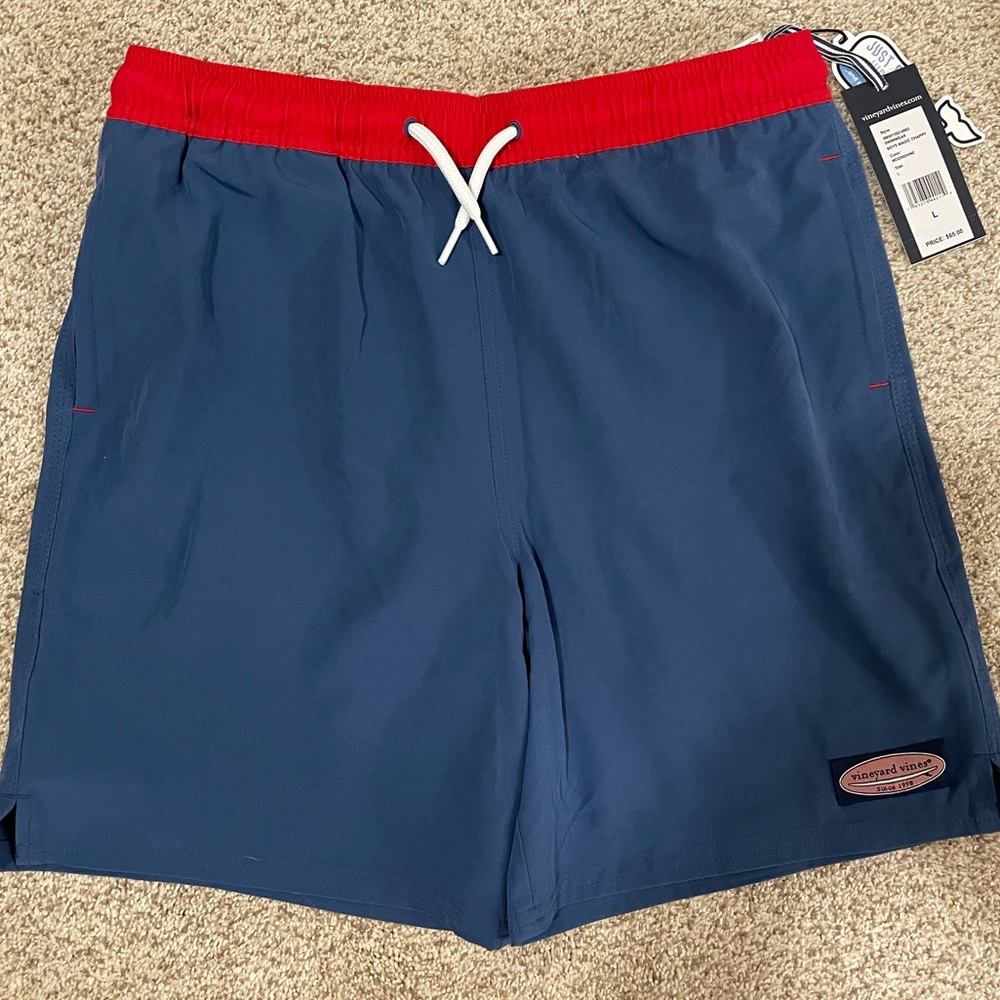 NWT Boys Vineyard Vines Boys size Large (16) Swim Trunks